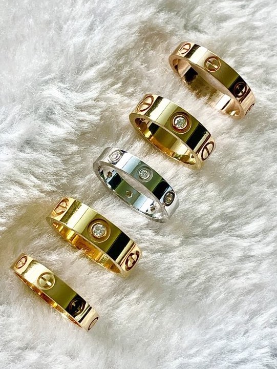 Cartier love clearance screw ring