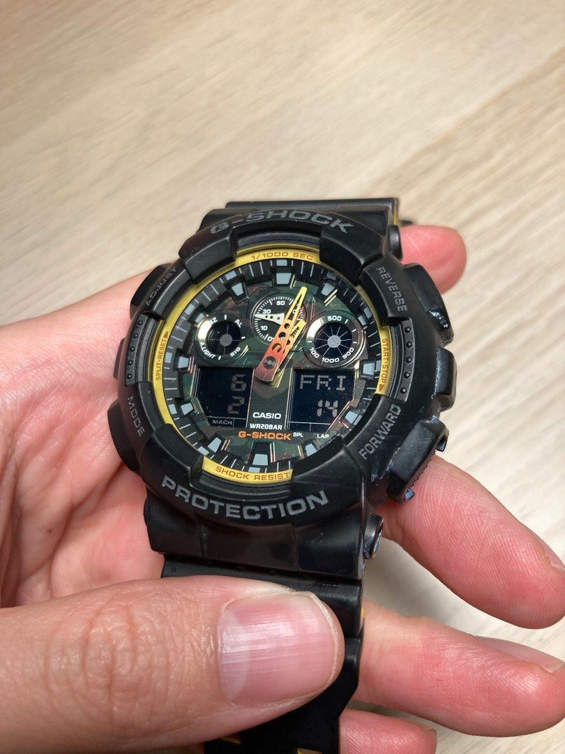 G shock ga 100by outlet