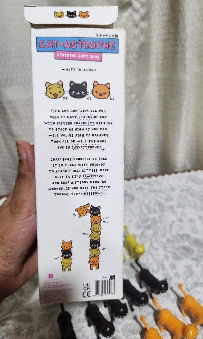 Catastrophe Cat Stacking Game on Carousell