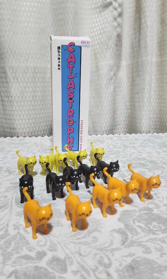 Catastrophe Cat Stacking Game on Carousell