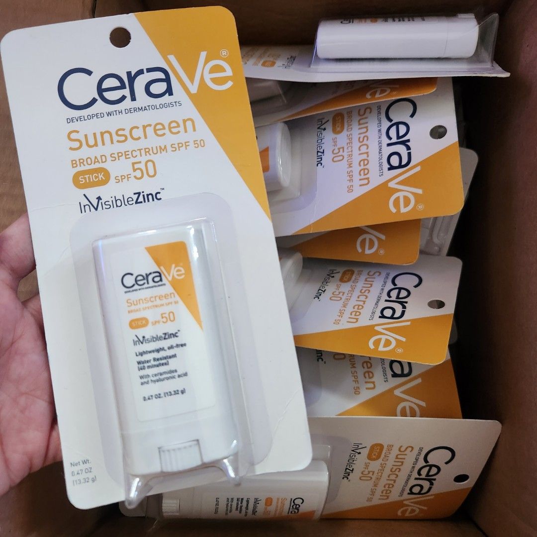 CeraVe Sunscreen Stick SPF 50, Beauty & Personal Care, Face, Face Care on Carousell