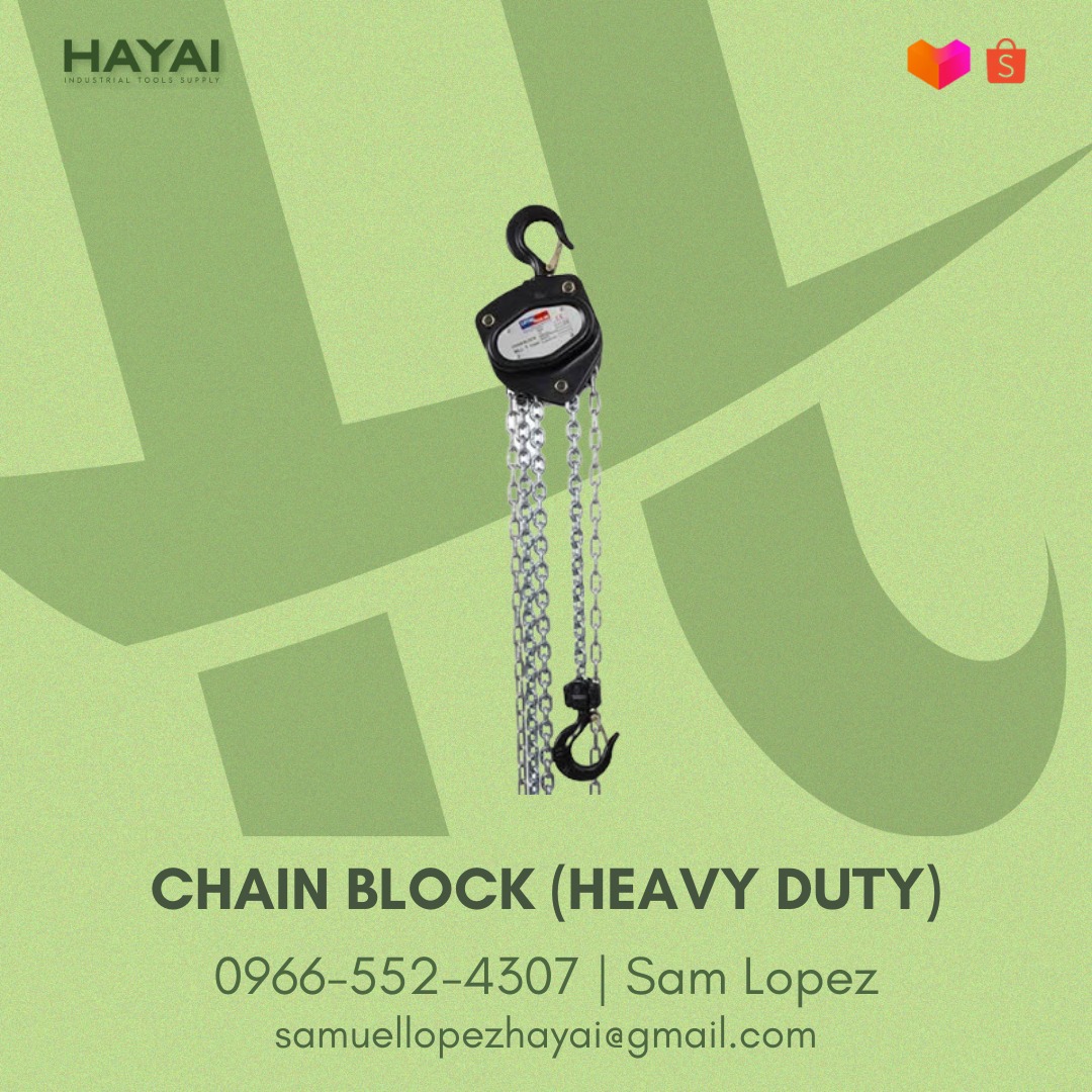 Chain Block (Heavy Duty) on Carousell