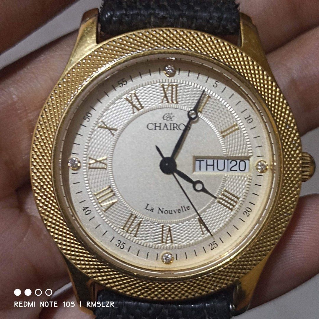 CHAIROS SWISS MADE DIAMOND WATCH
