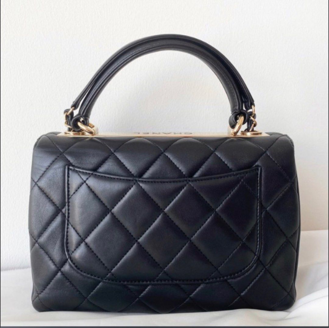 Chanel Trendy CC Small Black, Luxury, Bags & Wallets on Carousell