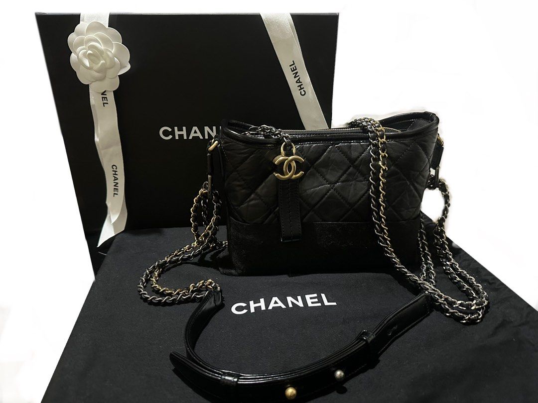 Chanel 's Gabrielle small hobo bag, 名牌, 手袋及銀包- Carousell