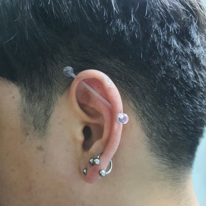 Transparent industrial piercing cheap