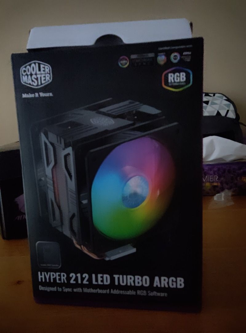 CM hyper 212 led turbo argb bnib, Computers & Tech, Parts & Accessories ...