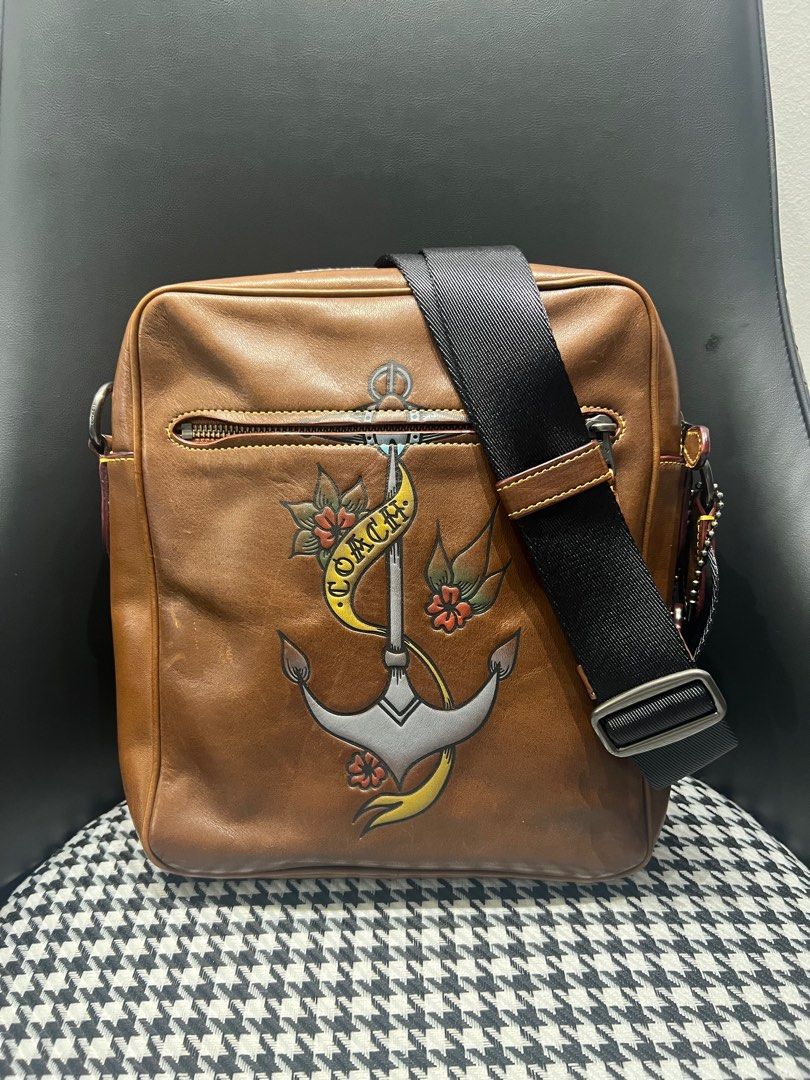 Coach metropolitan best sale flight bag