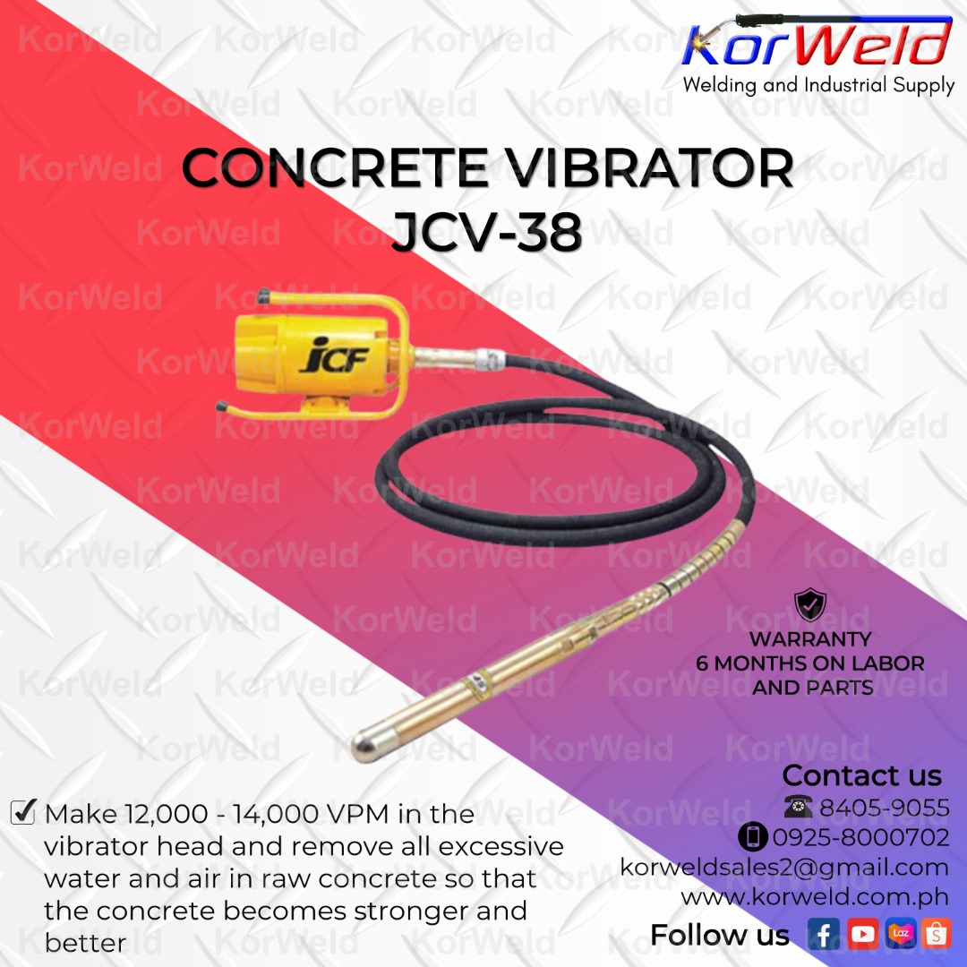 Concrete Vibrator JCV38 on Carousell