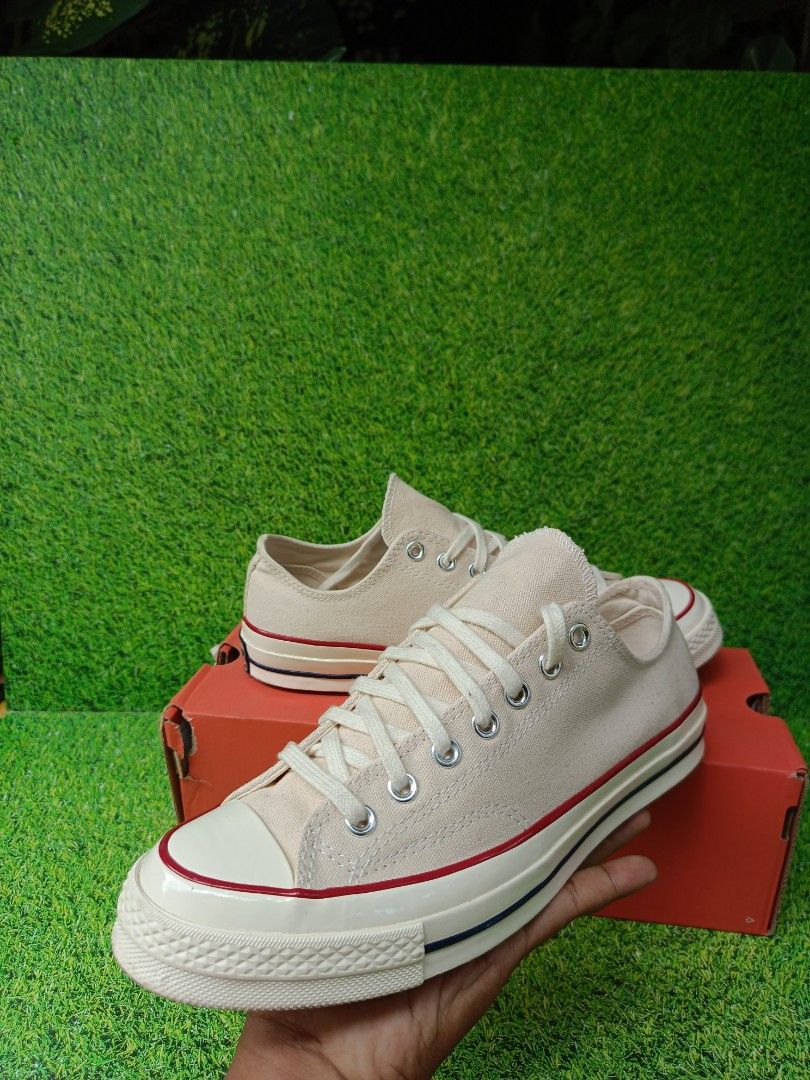 Converse 70s Low Parchment Resmi Store Fesyen Pria Sepatu Sneakers