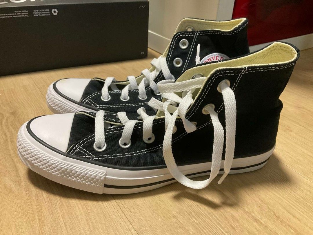 UNUSED NEW Converse All Star BLACK US W7