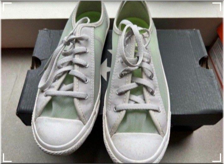 Converse dainty ox shop green