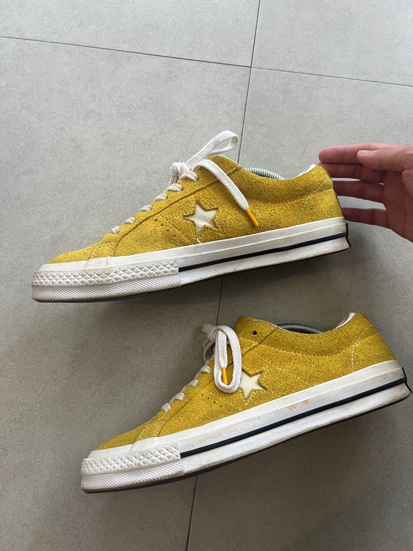 converse one star yellow