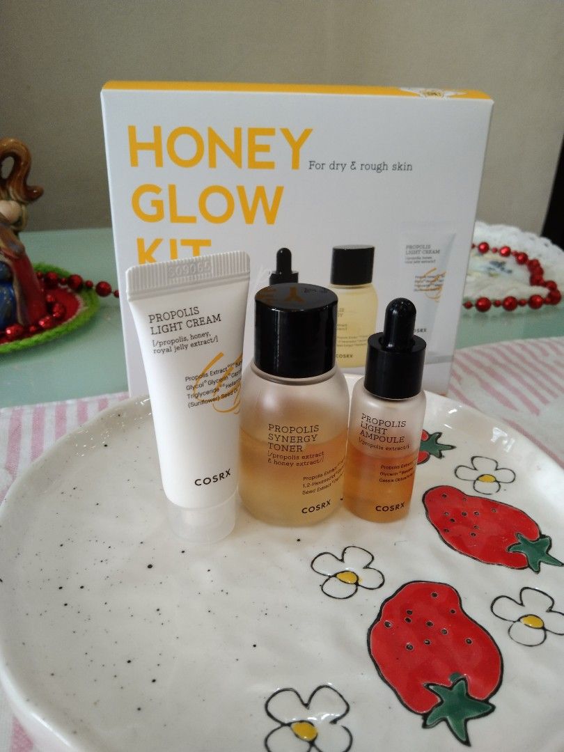 Cosrx Honey Glow Kit, Beauty & Personal Care, Face, Face Care on Carousell