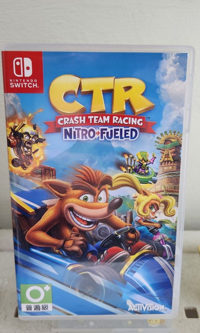 Crash team racing Switch, Video Gaming, Video Games, Nintendo on Carousell