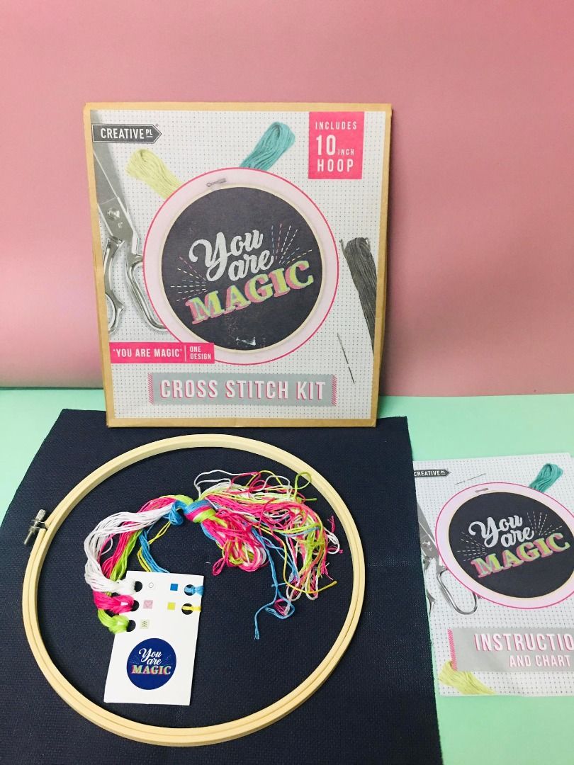 Creative PL You Are Magic Cross Stitch Kit (Category: Handmade Craft) located in Taguig. Submitted by Bloomscorner1 (Listing ID 1235064541, Image 3). Description: .
