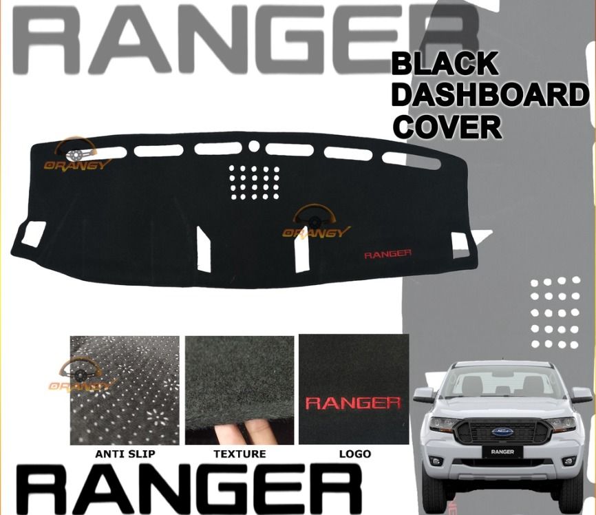 Dashboard Cover for Ford Ranger 2016 to 2022 Dash board Cover Dash Mat