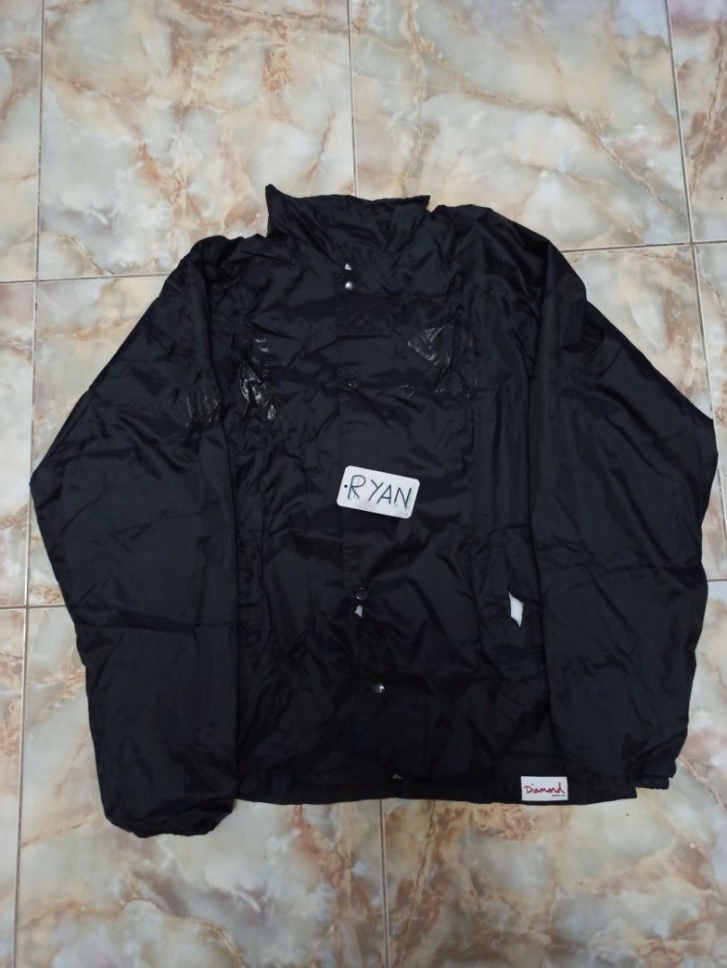 Diamond x grizzly windbreaker jacket deals