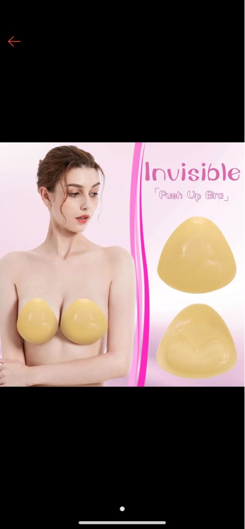 BOOSTIE double sided adhesive sticky push up bra, Women's Fashion, New  Undergarments & Loungewear on Carousell