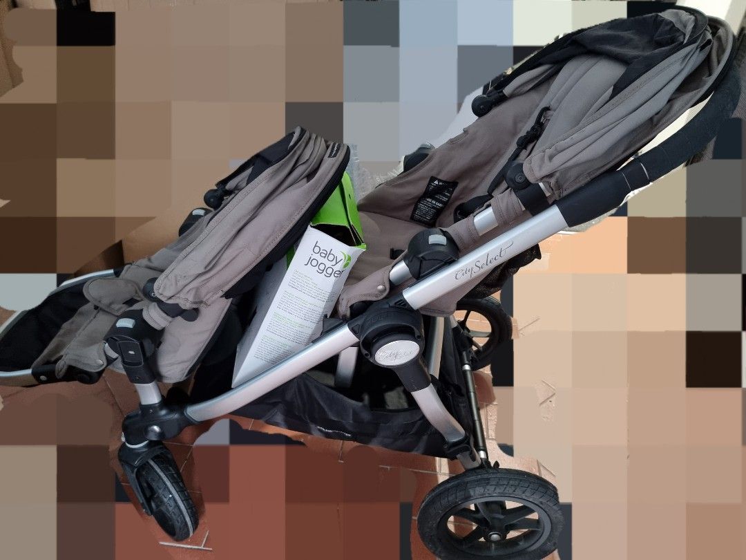 Double Stroller Free Grolier Help me Learn worth 130 Infant carseat adapter worth 60