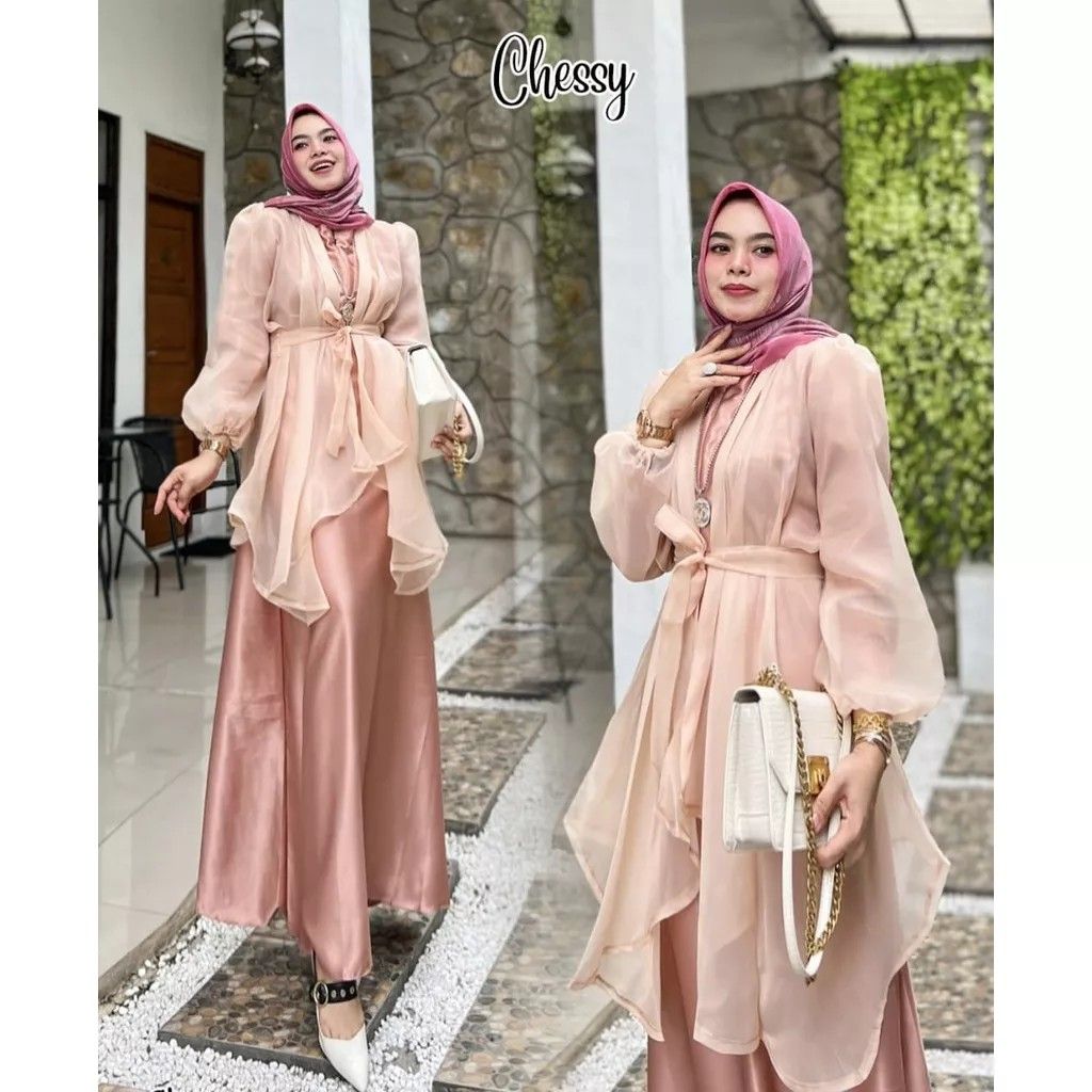 Dress busui dress organza dress bridesmaids dress pesta