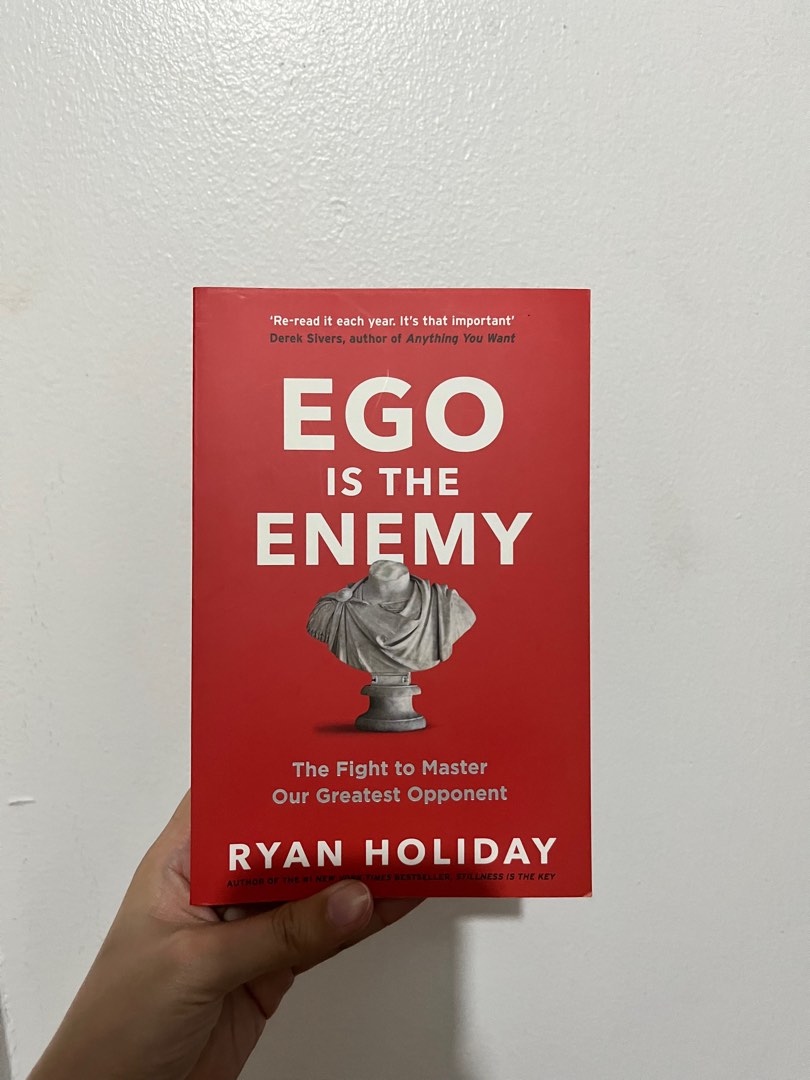 ego-is-the-enemy-by-ryan-holiday-on-carousell