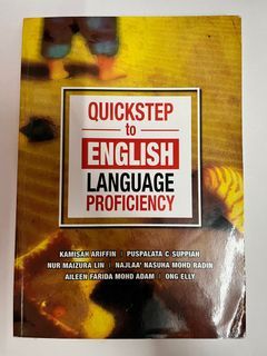 ELC101 UITM ENGLISH LANGUAGE PROFICIENCY