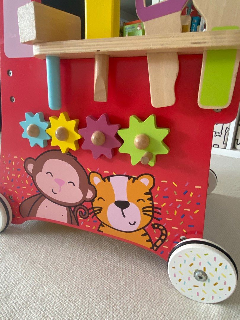 Elc wooden deals activity workbench