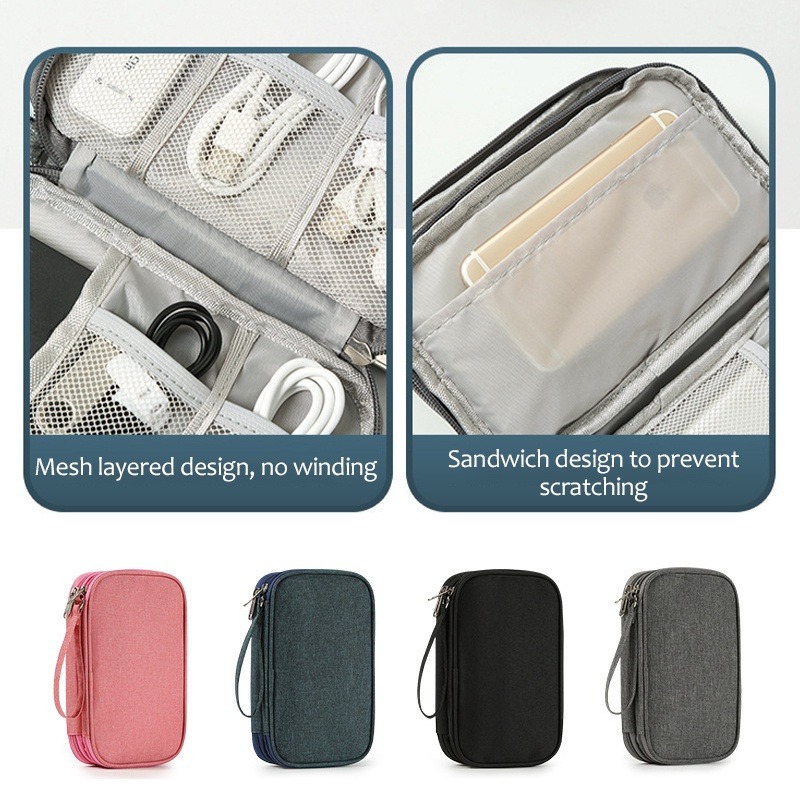 Electronic Organizer Travel Digital Storage Bag, Hobbies & Toys, Travel