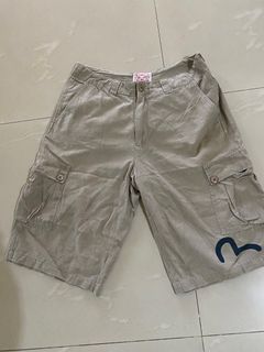 Evisu cargo shorts