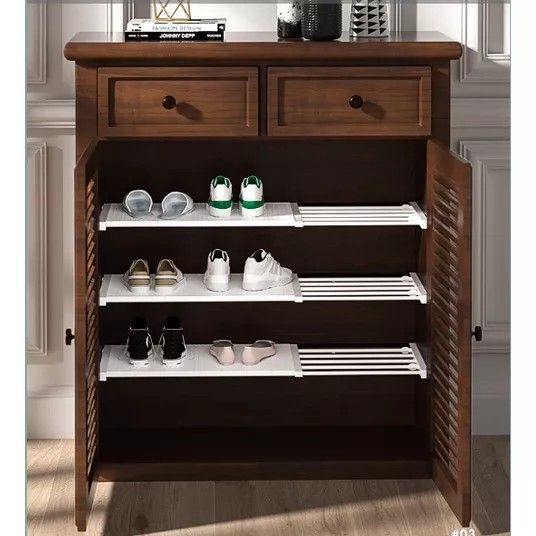 Extendable Wardrobe Shelves 24 x 5080cm, Furniture & Home Living