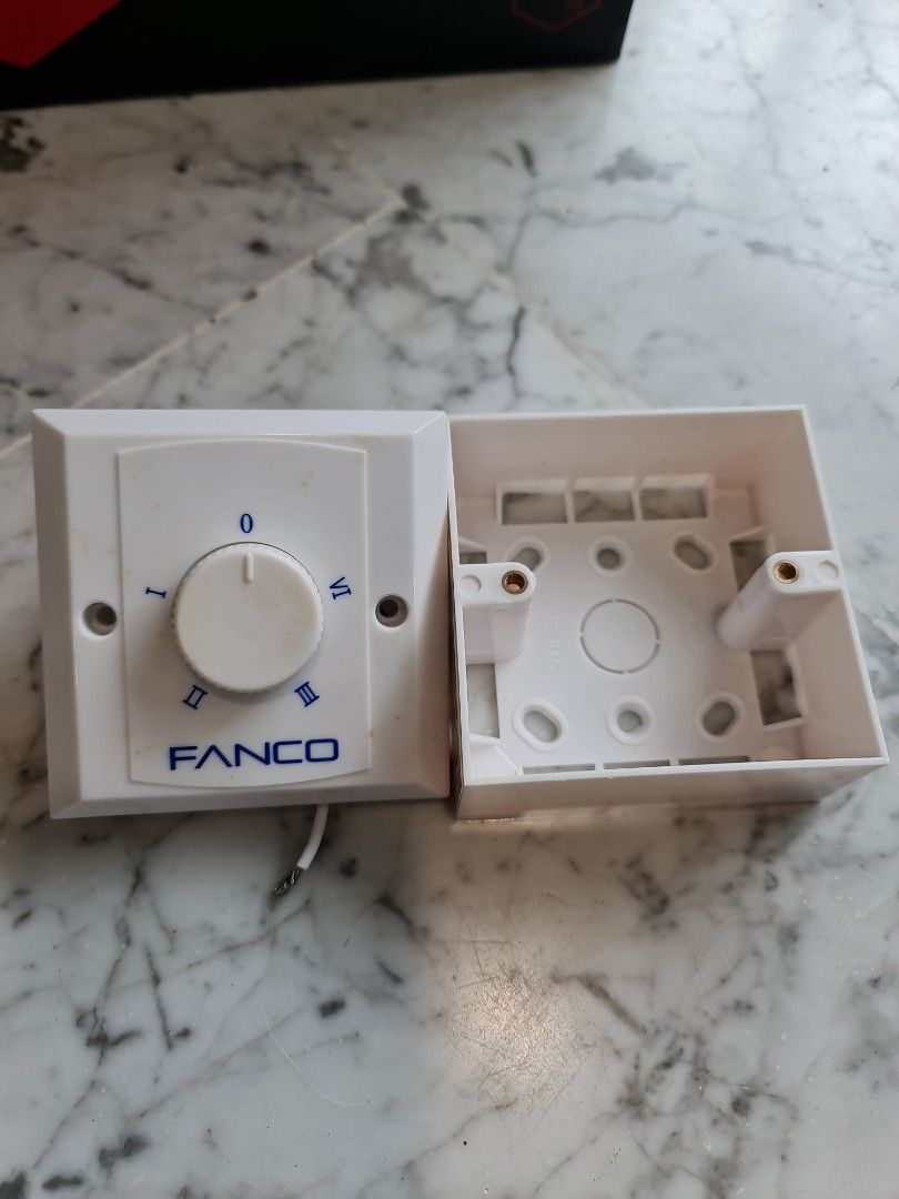 FANCO fan speed controller, Furniture & Home Living, Lighting & Fans ...