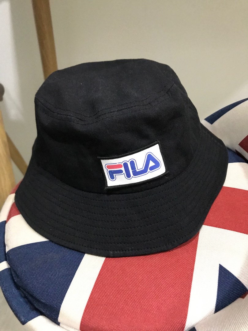 FILA bucket hat, Men's Fashion, Watches & Accessories, Caps & Hats on