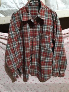 flanel merah