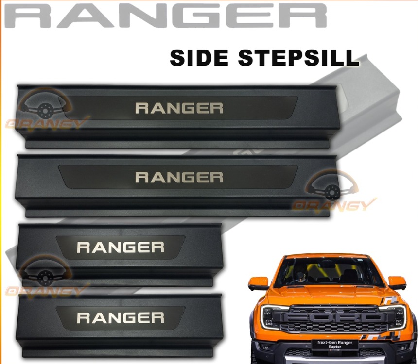 Ford Ranger 2023 OEM Side Stepsill / Step sill In and Out, Car Parts ...