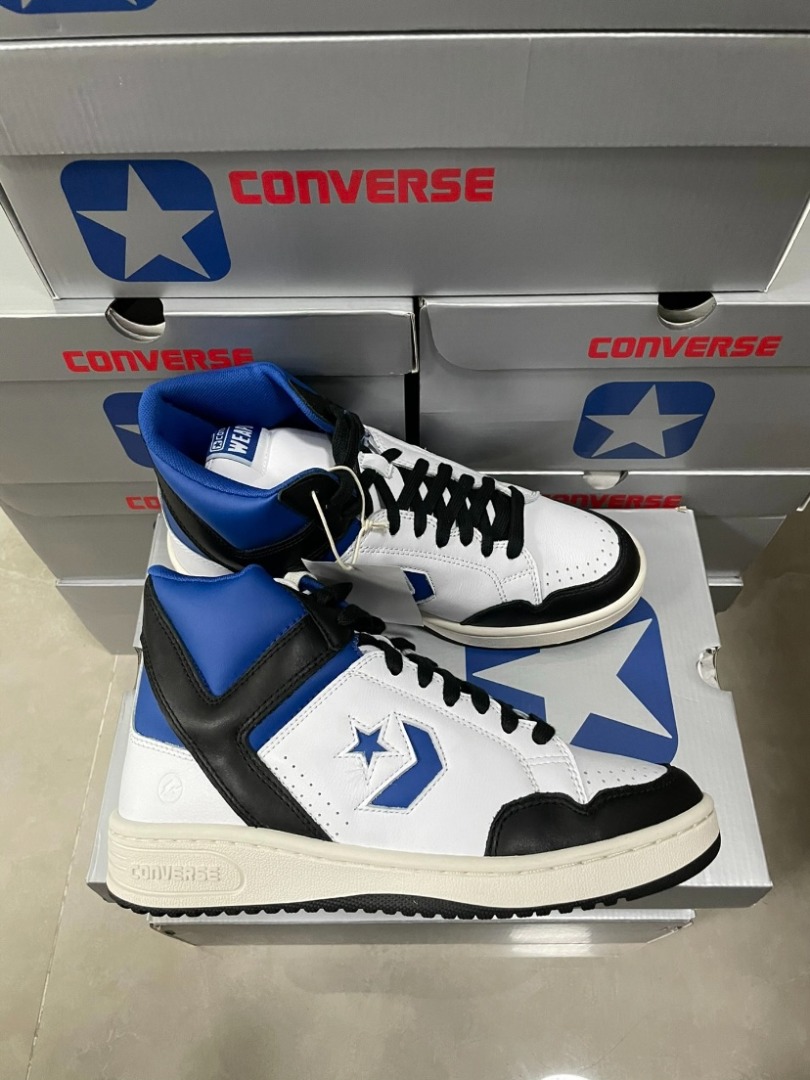 【全新正版】Fragment Design x Converse Weapon 白藍黑色藤原浩 