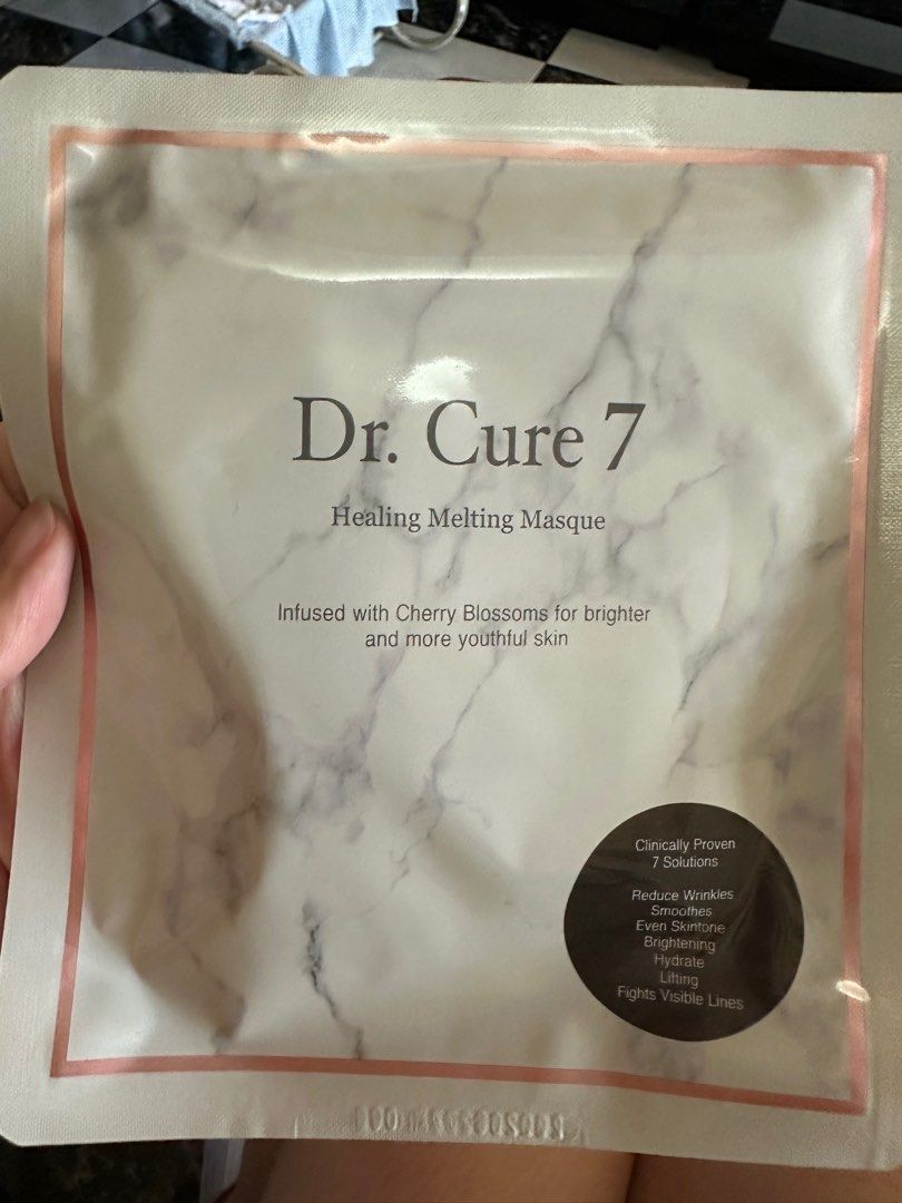 (Free) Expired facial mask Dermathod and Dr Cure 7, Beauty & Personal