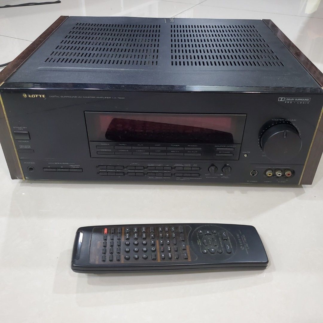 [FREE] LOTTE LA 7600 Amplifier, Audio, Soundbars, Speakers