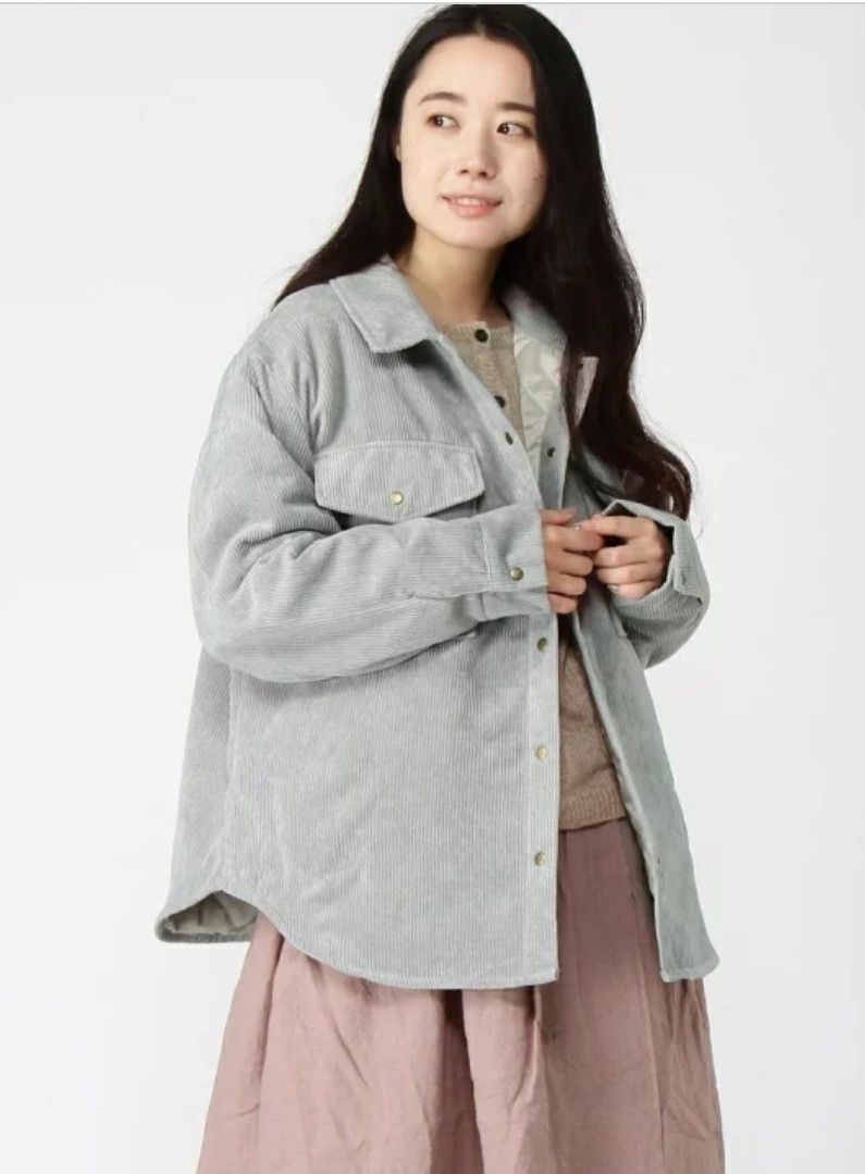 Free SF Samansa Mos2 Corduroy Padded Jacket on Carousell Free SF Samansa Mos2 Corduroy Padded Jacket on Carousell