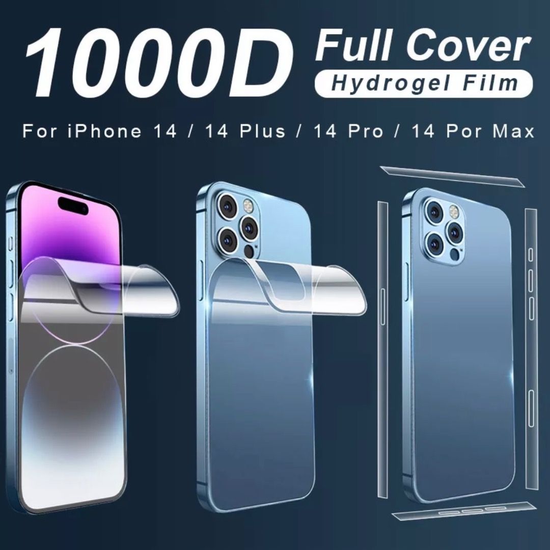 Film Flexible That Protection All the Screen And One Rear for IPHONE 14 Pro