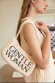 GENTLE WOMAN Knit Shoulder Bag