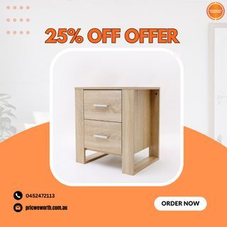 Get this Egronomic Oak bedside table !!!