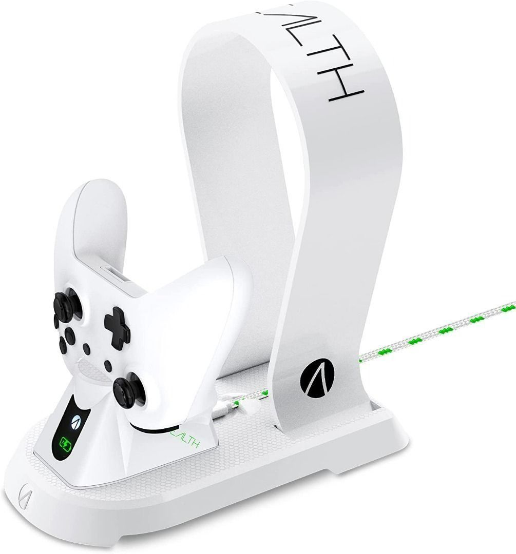 Stealth xbox one charging station with headset discount stand