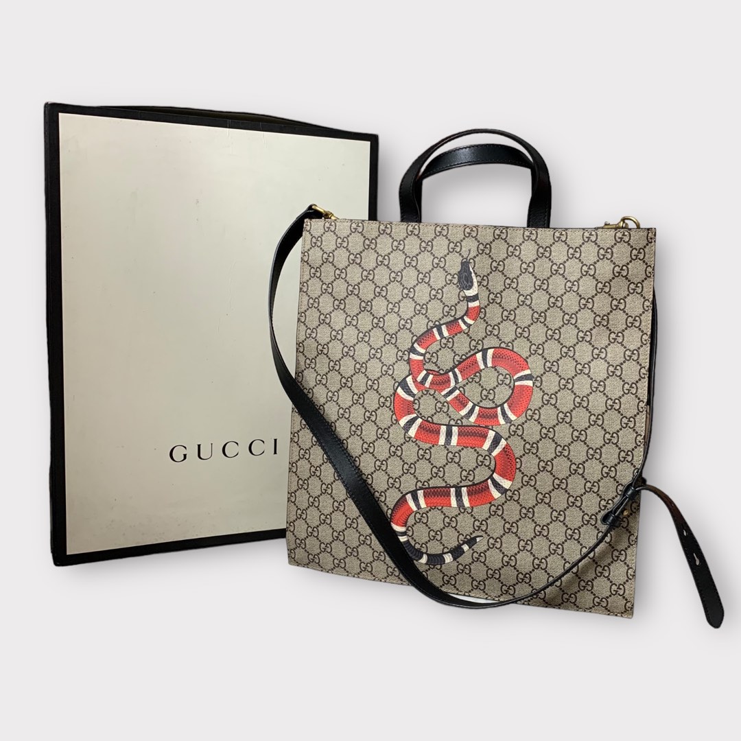 Gucci hotsell snake tote