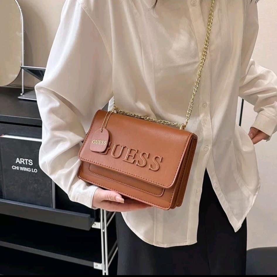 Guess etereo logo crossbody sales
