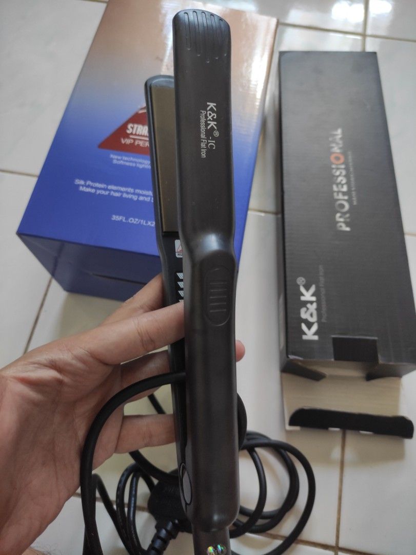 K&k professional flat iron discount