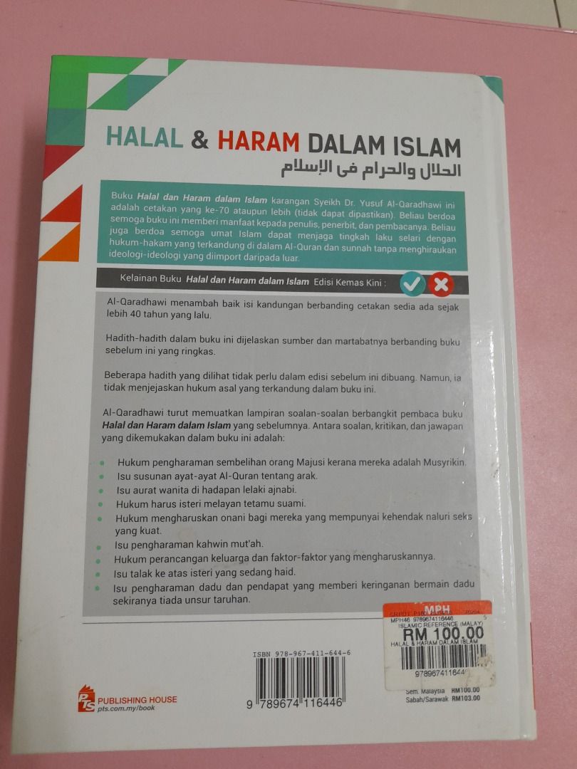 Halal dan haram dalam Islam, Hobbies & Toys, Books & Magazines