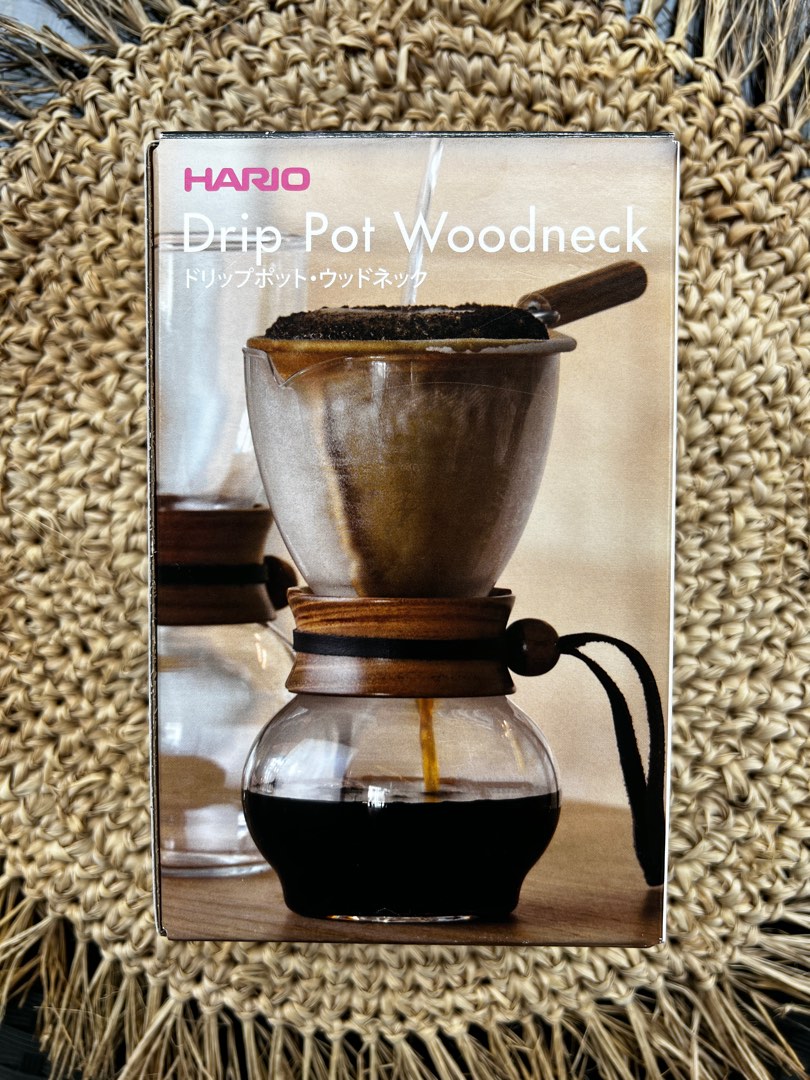 Hario Drip Pot Woodneck BNIB TV Home Appliances Kitchen