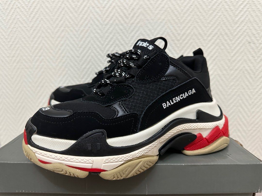 High Quality Triple S retro Unisex daddy shoes