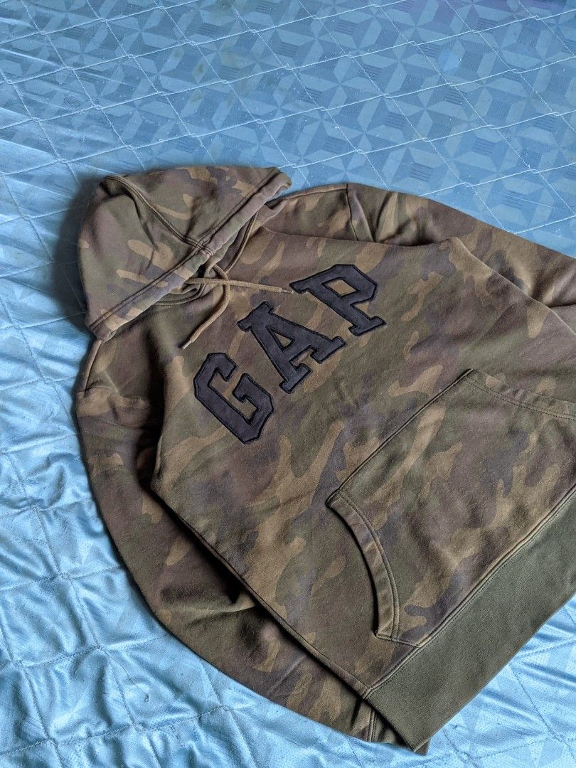Gap camo hoodie mens clearance